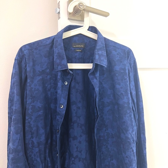 Long sleeve button up men’s Zara - Picture 1 of 2